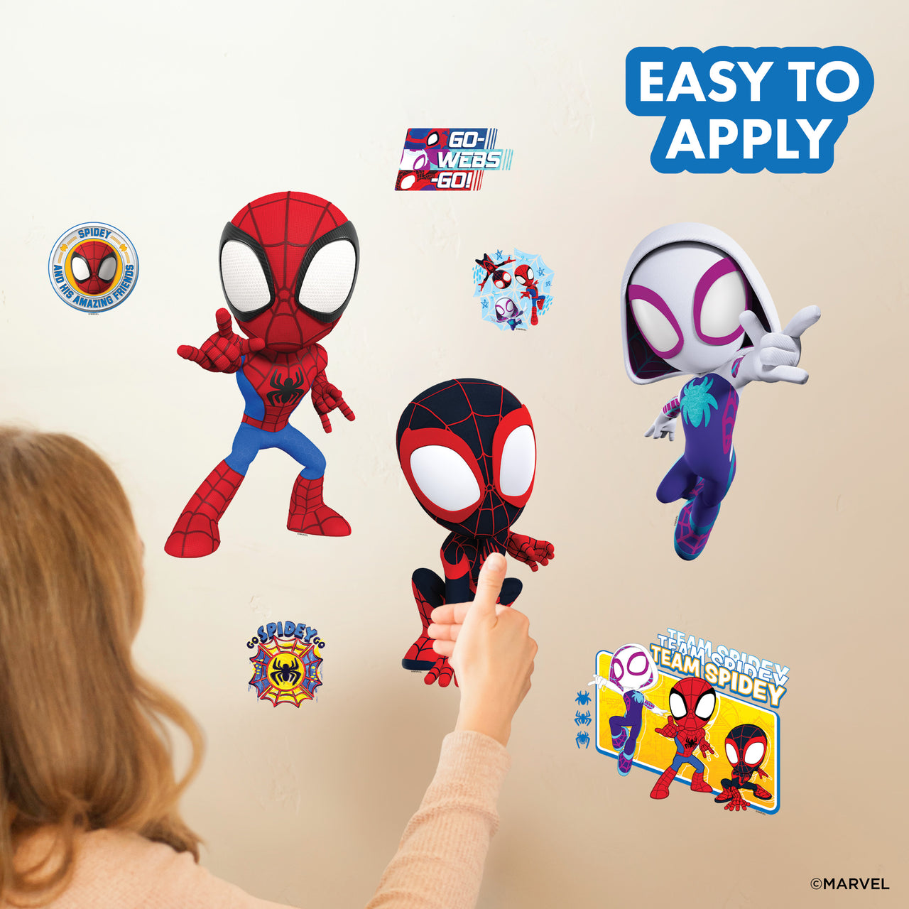 Spidey and His Amazing Friends Group Wall Decal