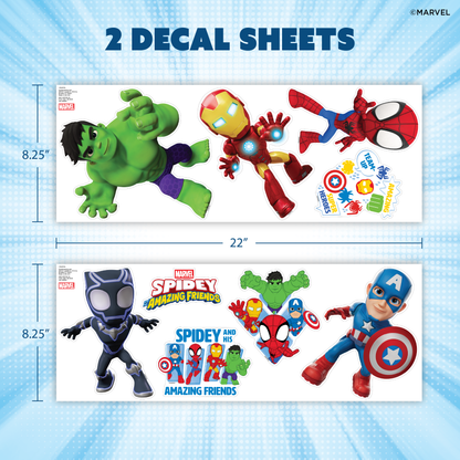 Spidey and His Amazing Friends Group Wall Decals