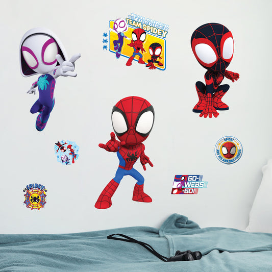 Spidey and His Amazing Friends Group Wall Decal