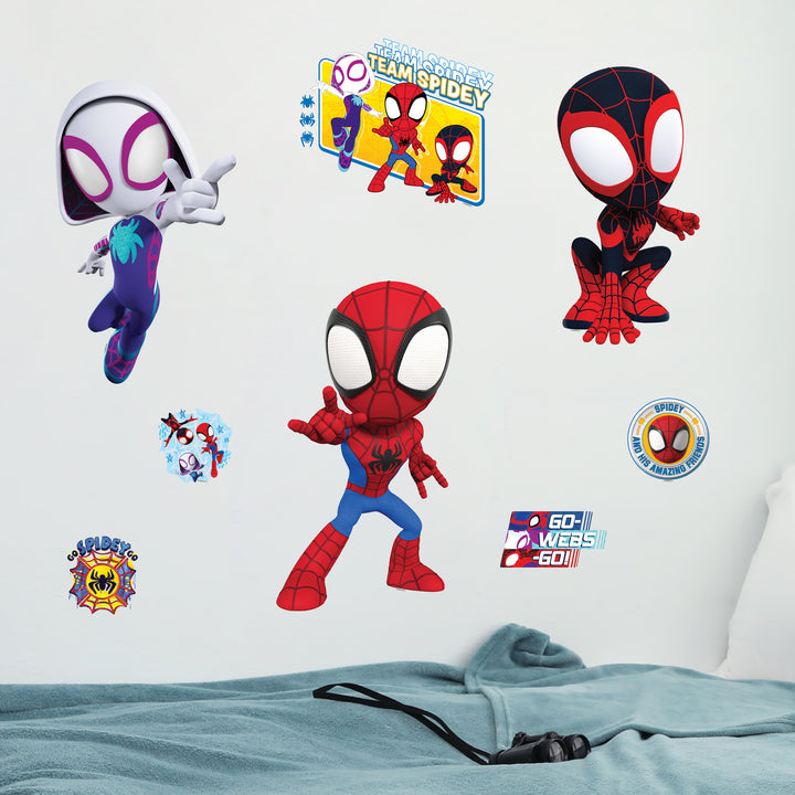 Spidey and His Amazing Friends Wall Decals | Wall Palz – Decalcomania