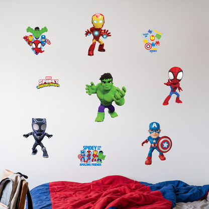 Spidey and His Amazing Friends Group Wall Decals