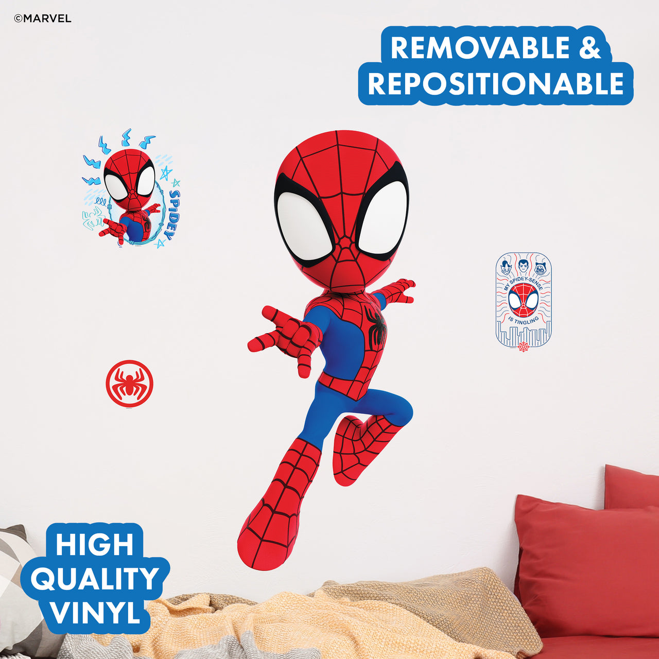 Spidey and His Amazing Friends Spidey Wall Decal