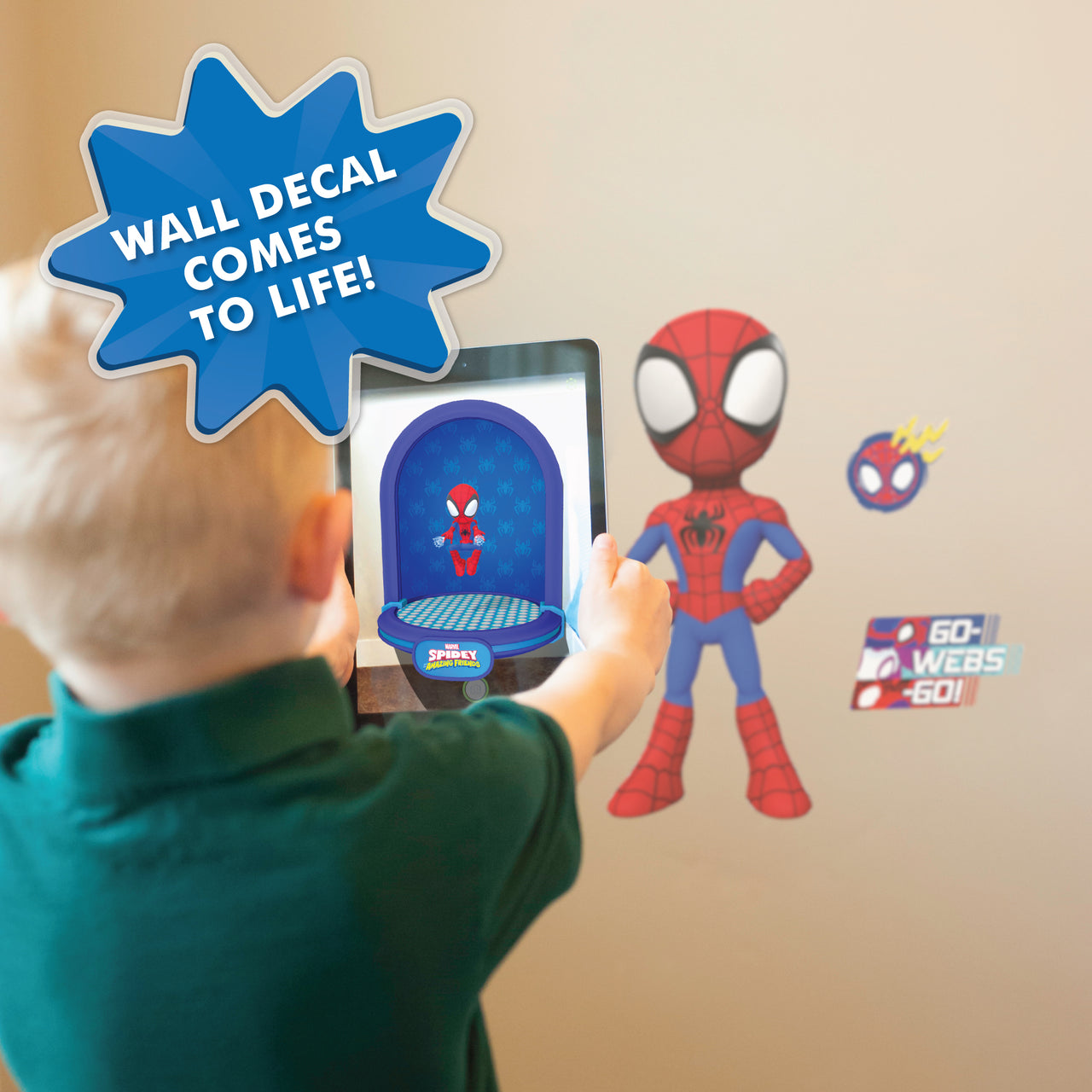 Spidey and His Amazing Friends Interactive Wall Decal