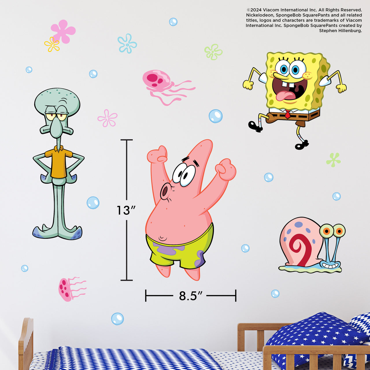 SpongeBob & Friends 2 Wall Decals