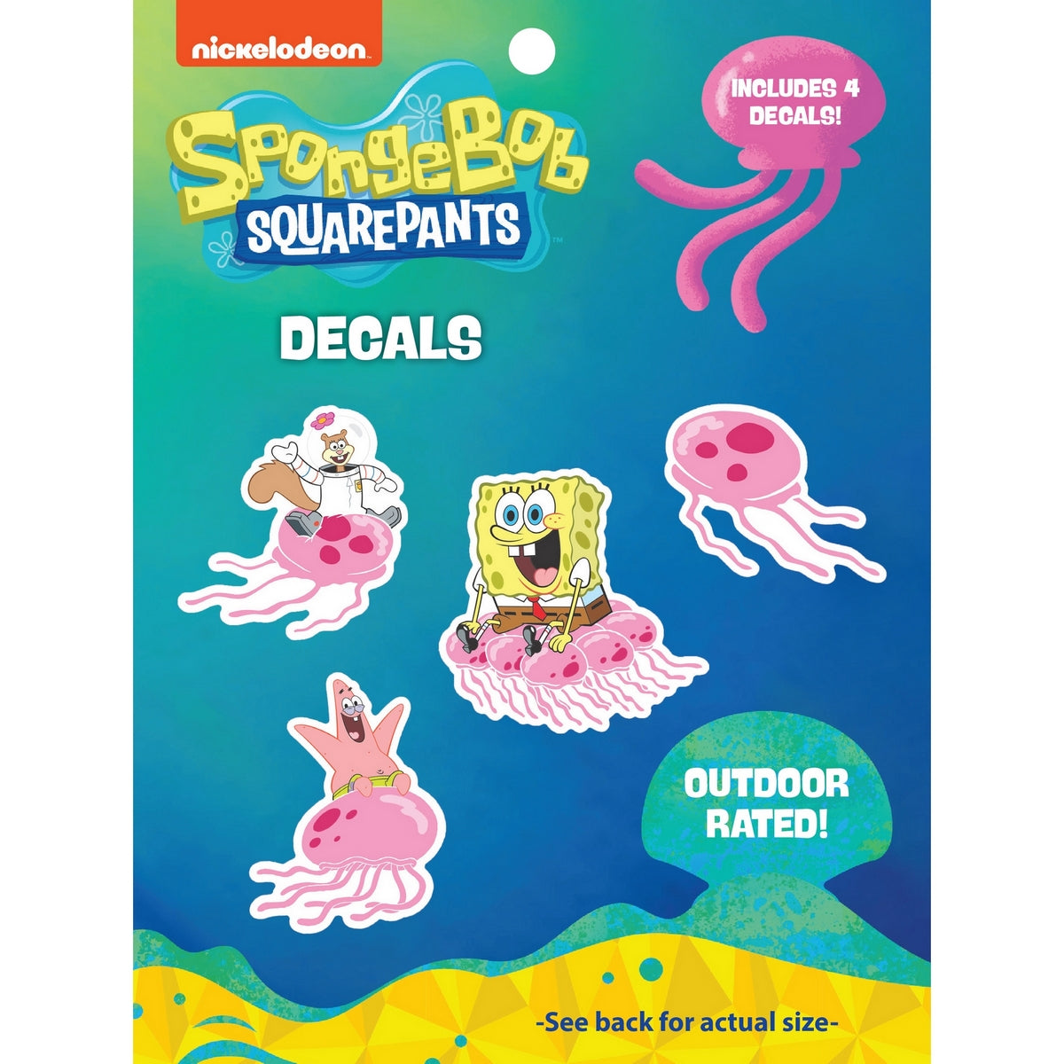 Jellyfish Spongebob Sticker - Jellyfish Spongebob Swimming