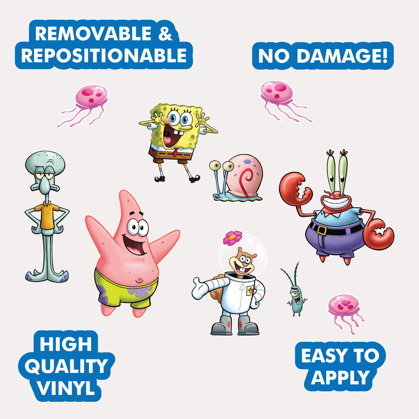 SpongeBob & Friends Wall Decals