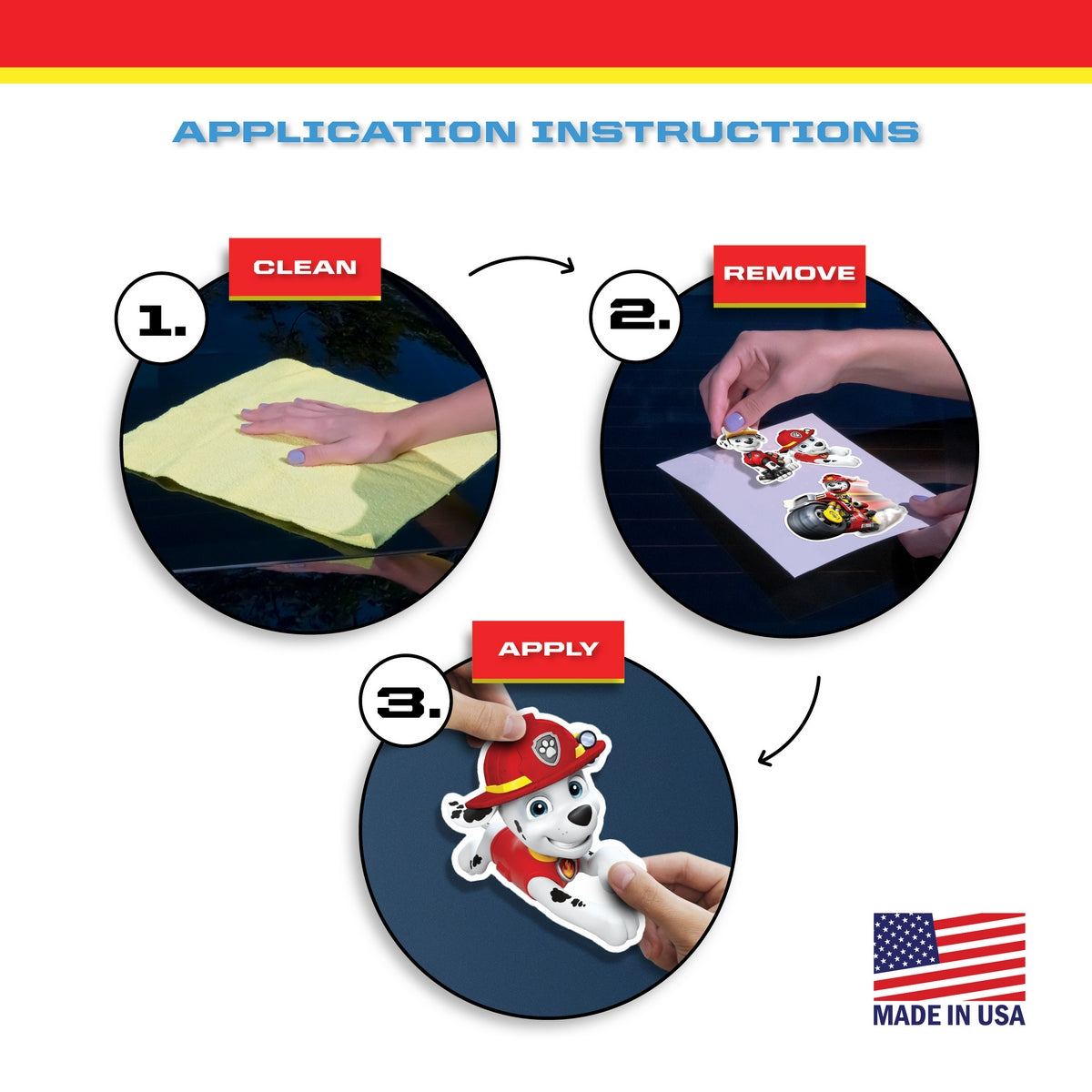 Paw Patrol Marshall Decals