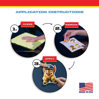 Paw Patrol Peeking Heads Decals
