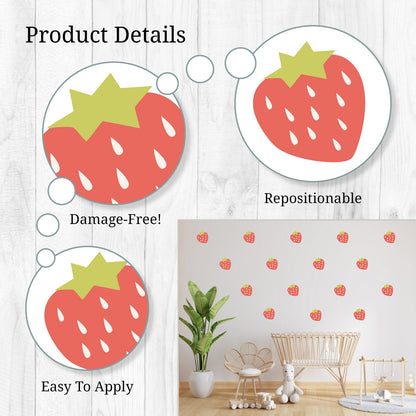 Strawberry Wall Decals