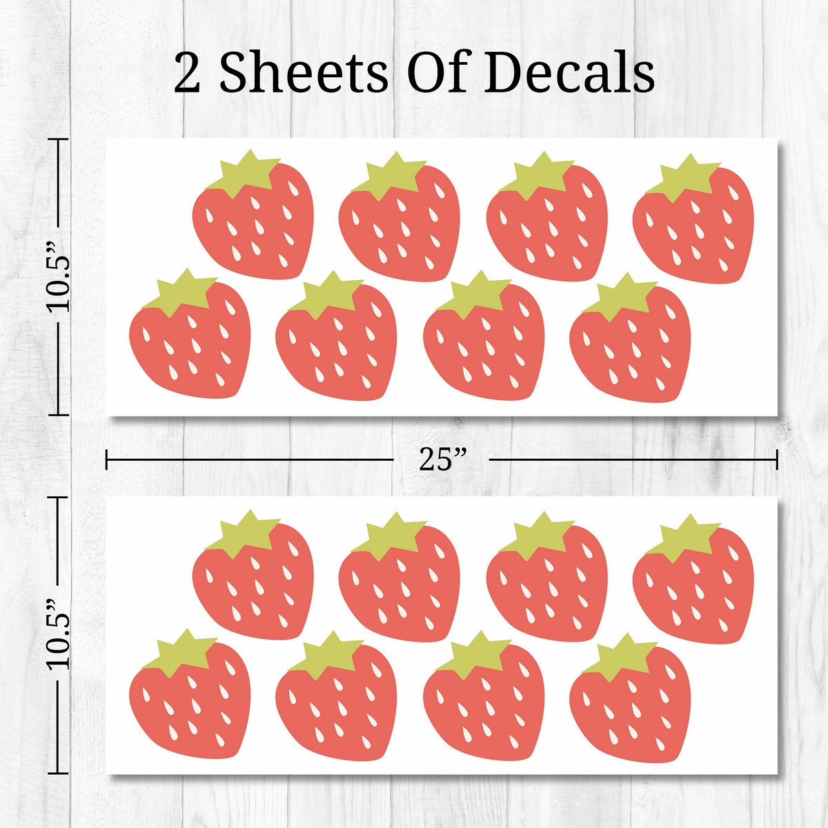 Strawberry Wall Decals