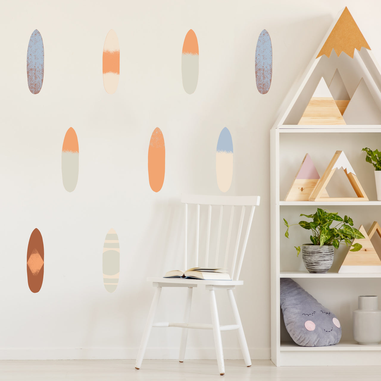 Surfboards Wall Decals