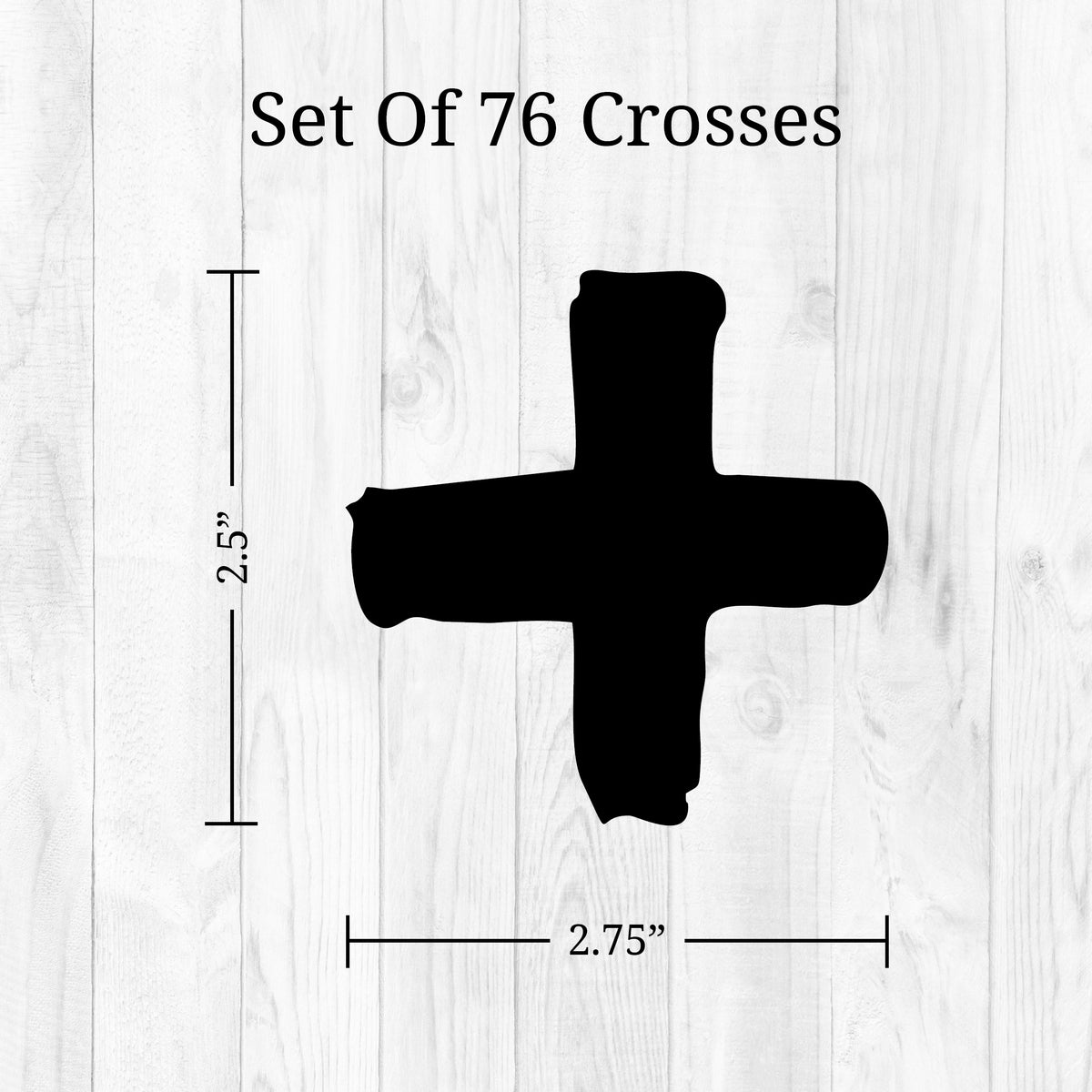 Black Plus Sign Wall Decals