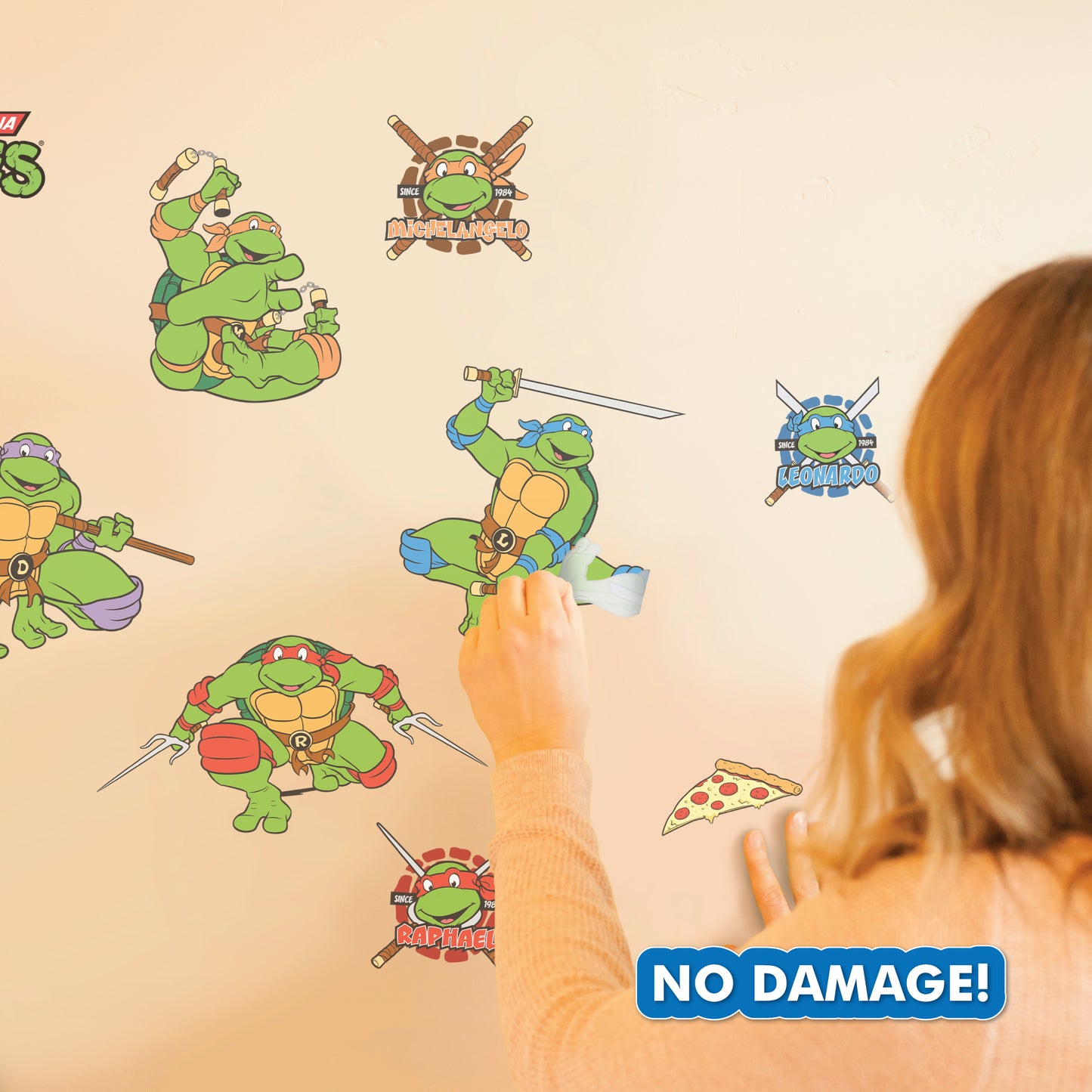 Teenage Mutant Ninja Turtles TMNT Wall Decals