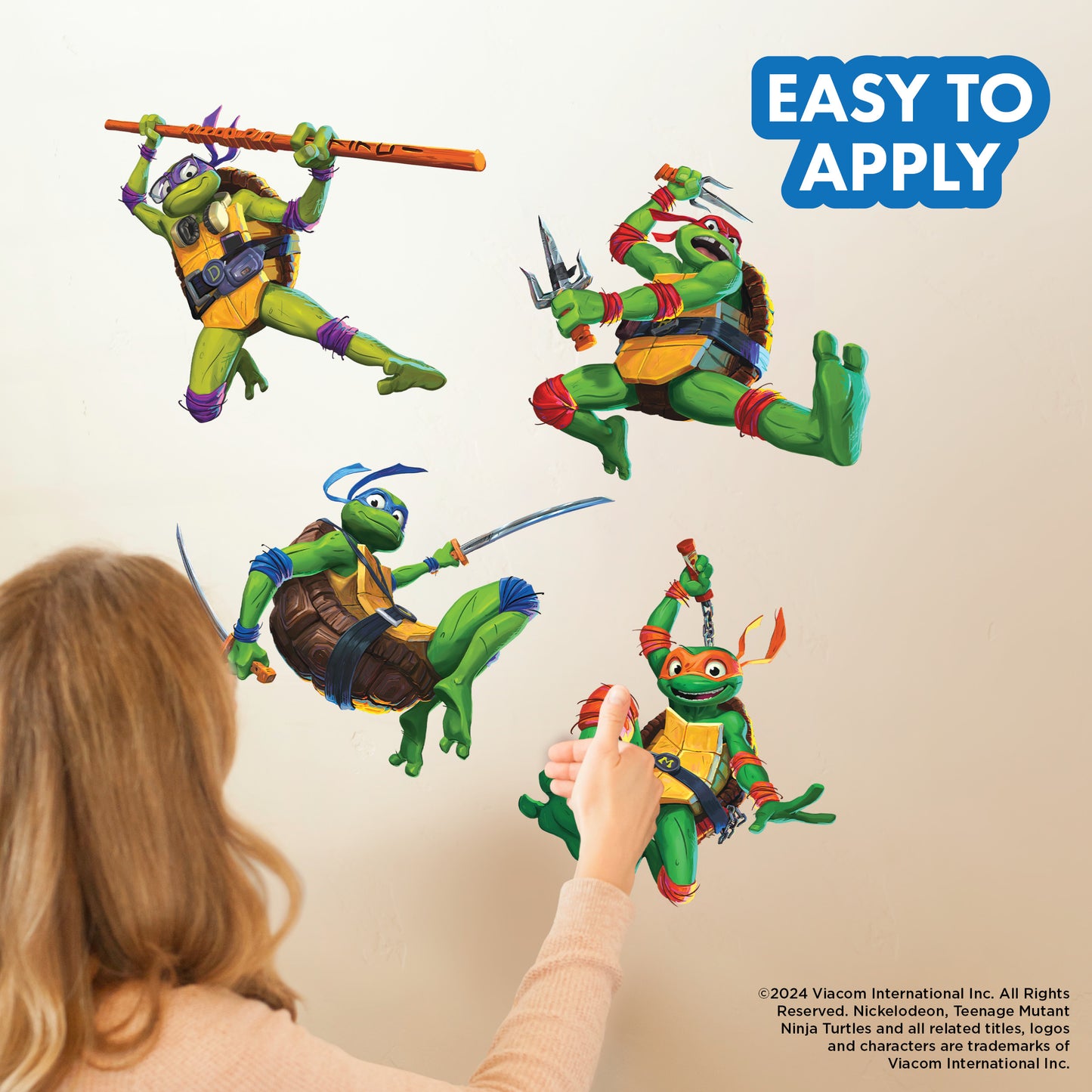 Teenage Mutant Ninja Turtles Mayhem Wall Decals