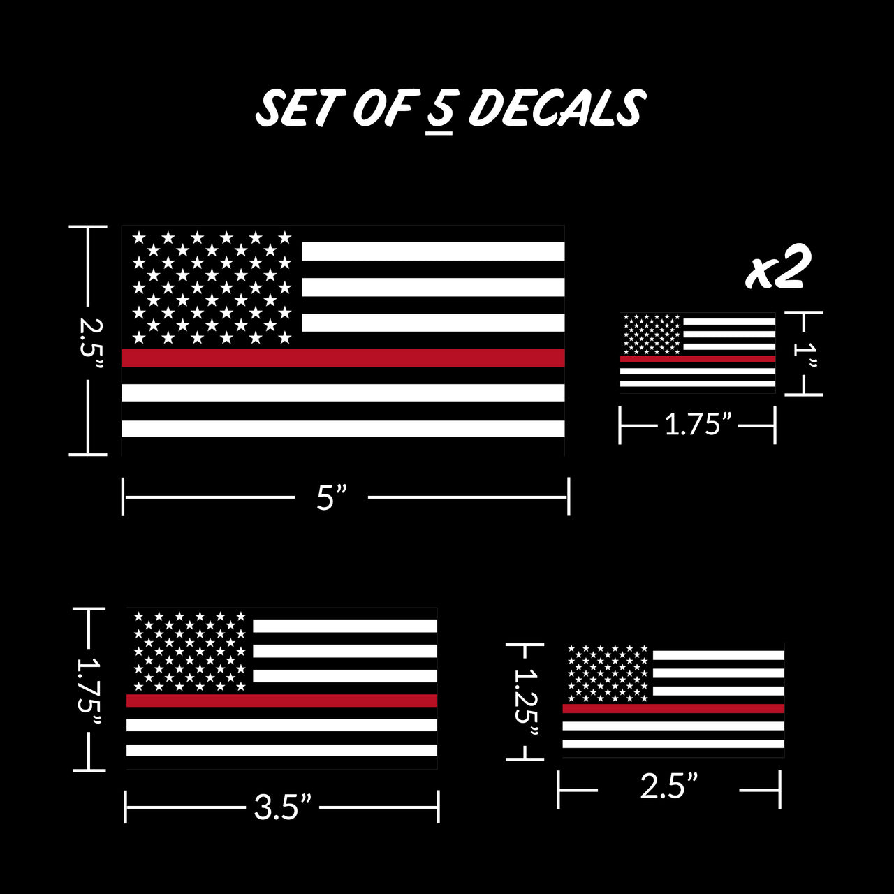 Thin Red Line Flags