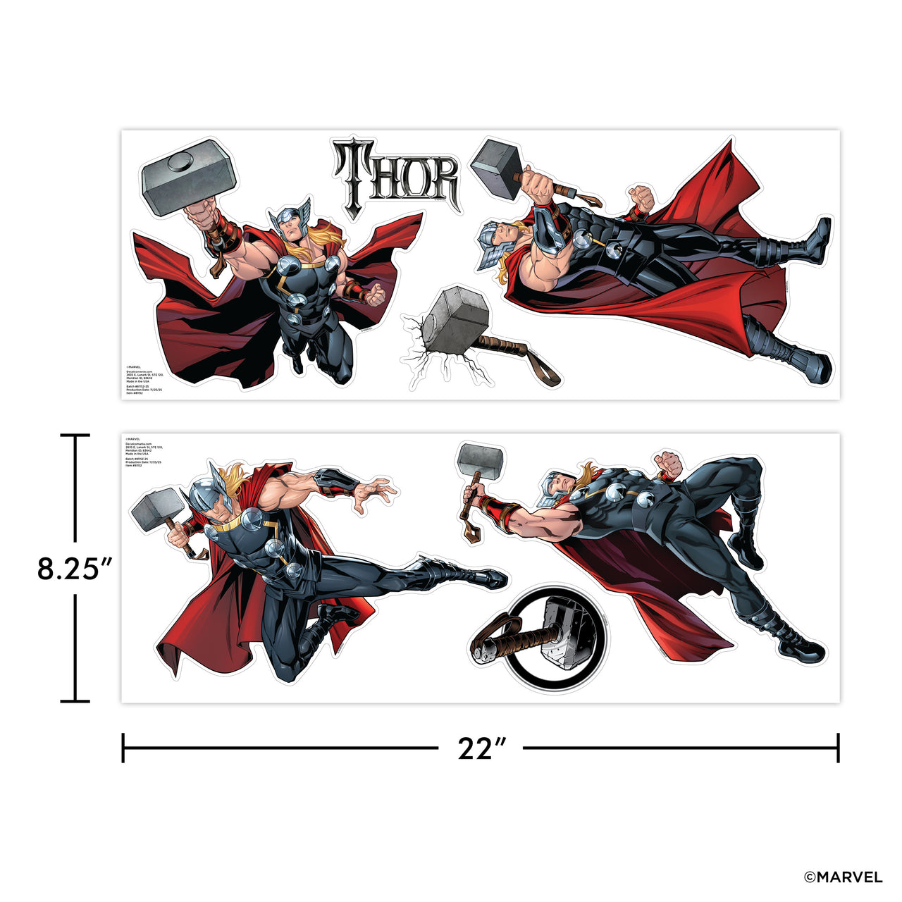 Thor Group Wall Decals