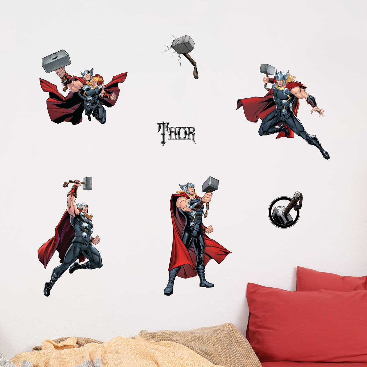 Thor Group Wall Decals