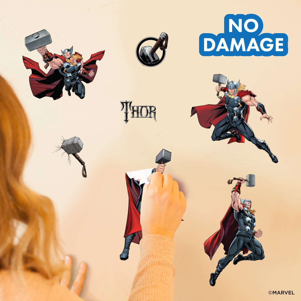 Thor Group Wall Decals
