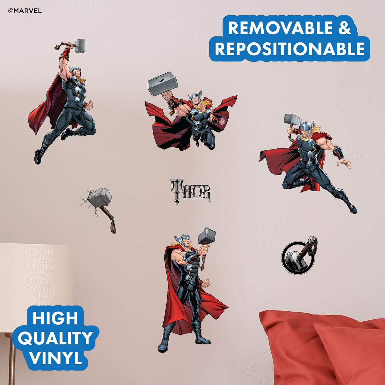 Thor Group Wall Decals