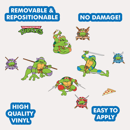 Teenage Mutant Ninja Turtles TMNT Wall Decals