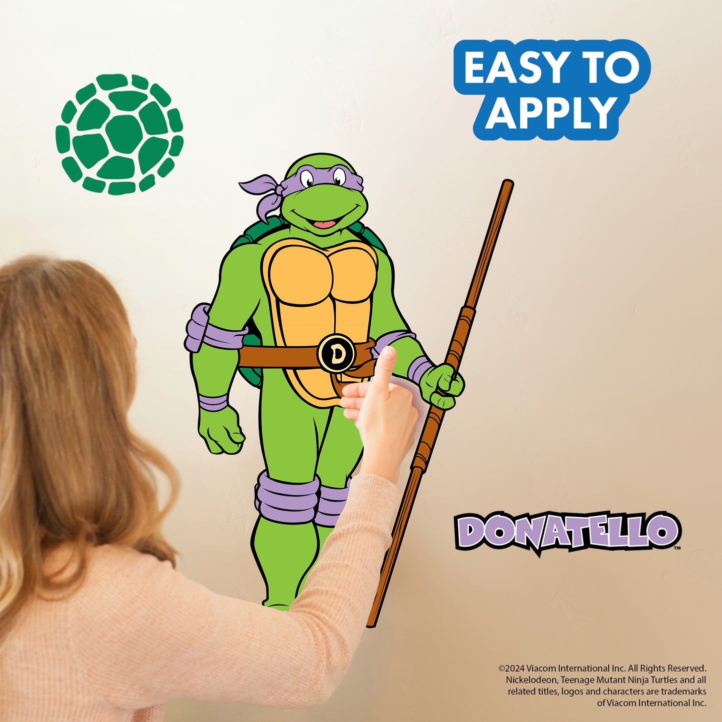 Teenage Mutant Ninja Turtles Donatello Wall Decal