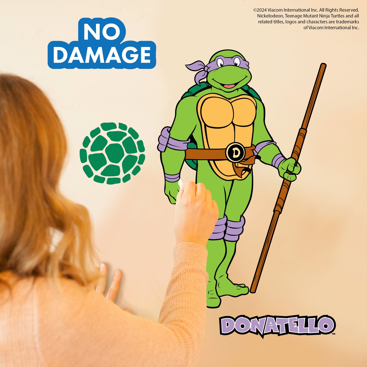 Teenage Mutant Ninja Turtles Donatello Wall Decal