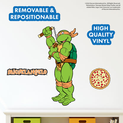 Teenage Mutant Ninja Turtles Michelangelo Wall Decal