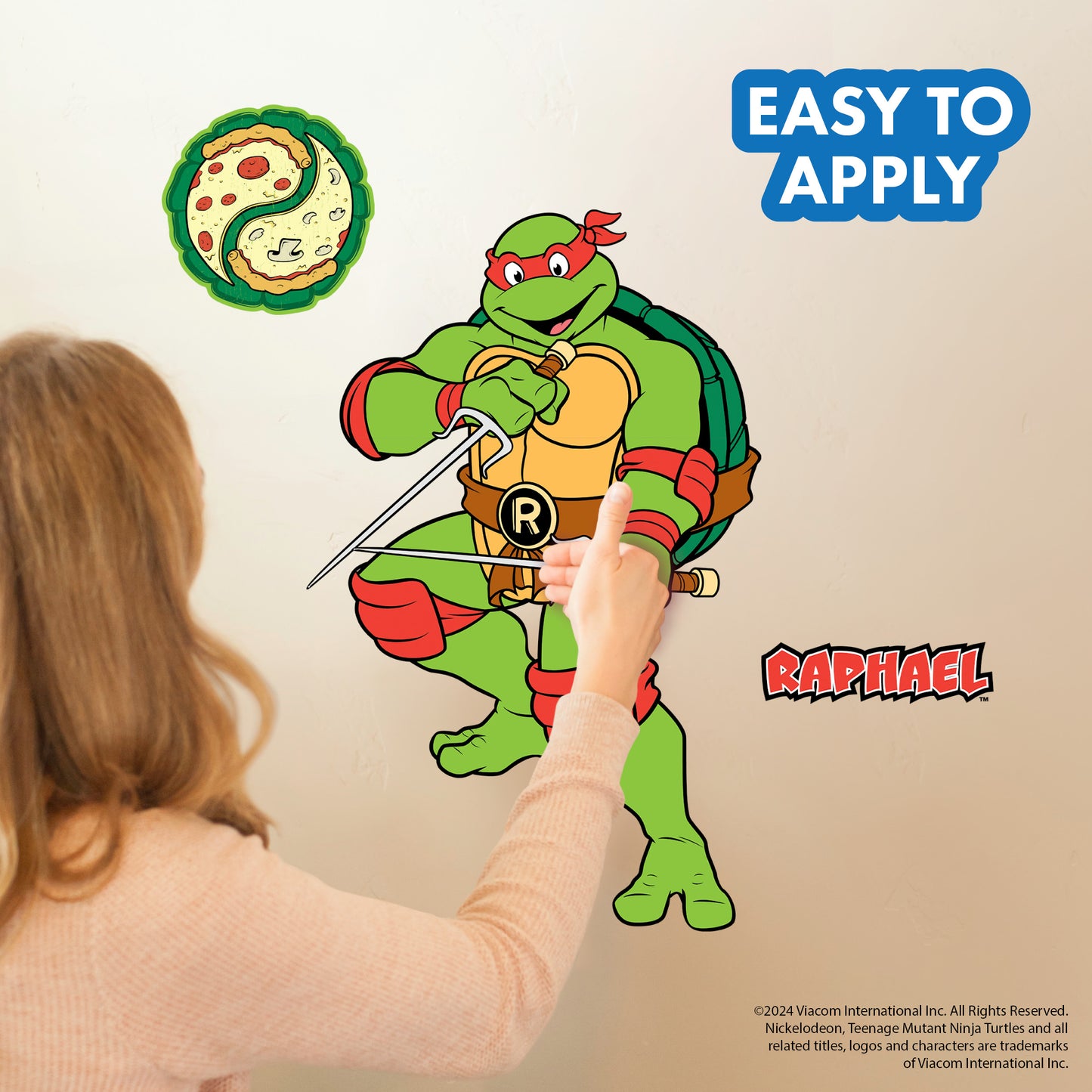 Teenage Mutant Ninja Turtles Raphael Wall Decal