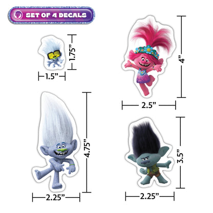 Trolls: Guy Diamond, Poppy, & Branch