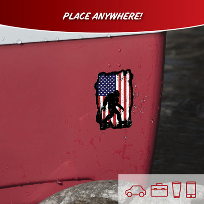 Patriotic Sasquatch Flag