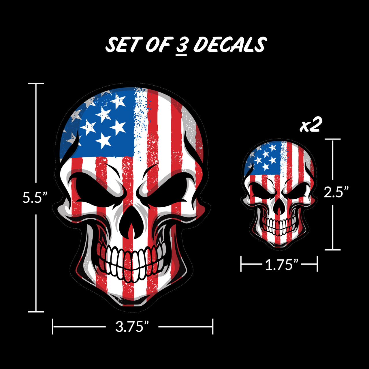 USA Skulls