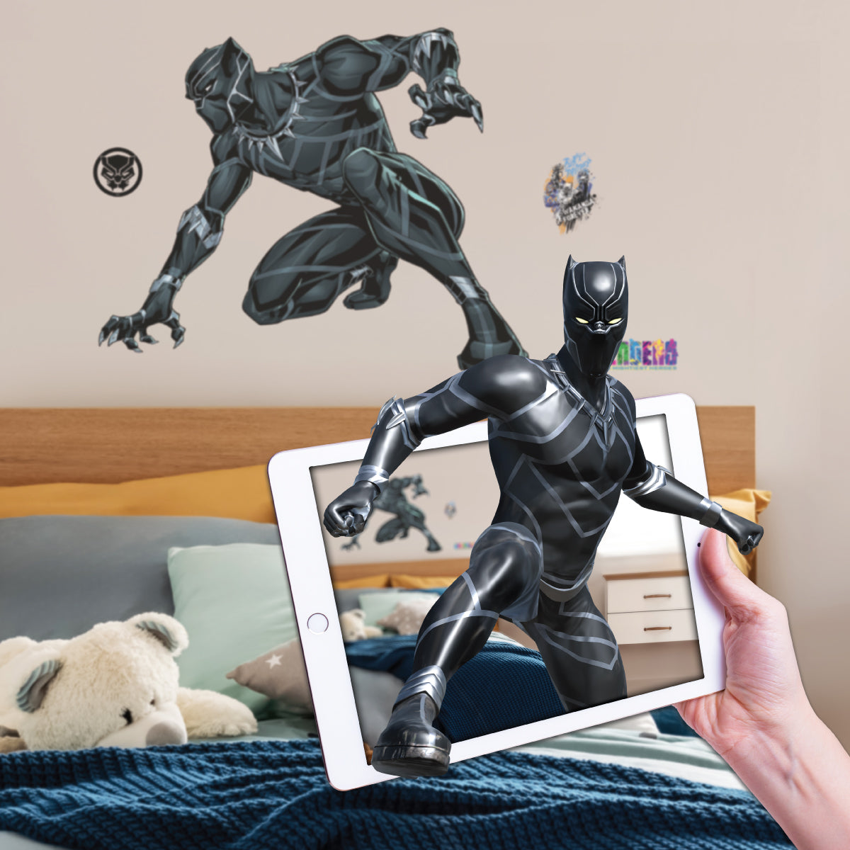Black Panther Interactive Wall Decal