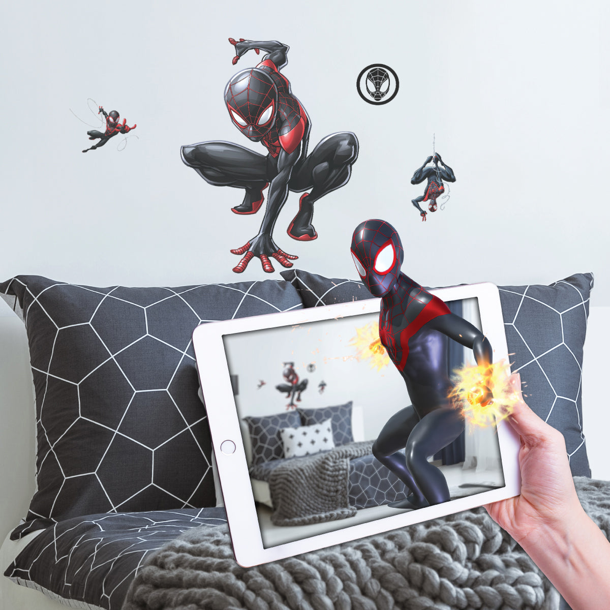 Miles Morales Interactive Wall Decal