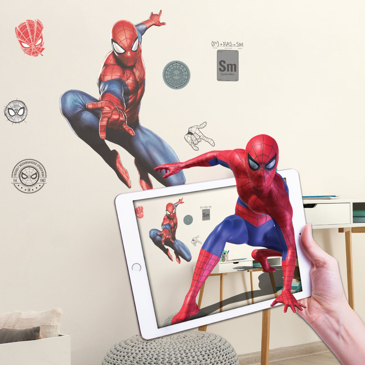 Spider-Man Interactive Wall Decal