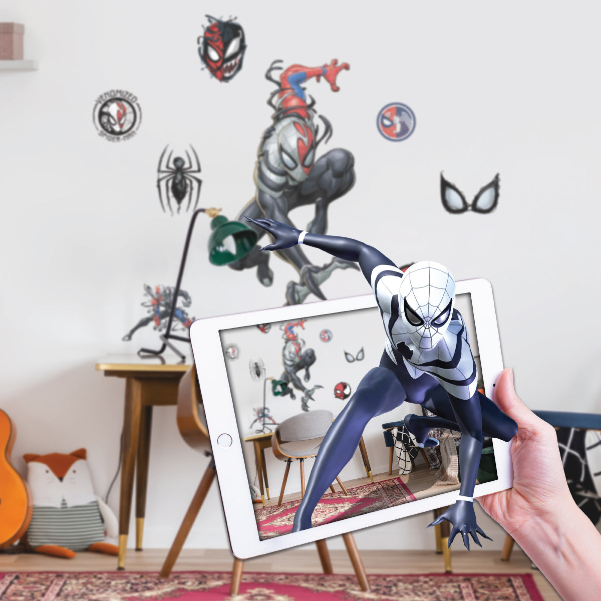Venomized Spider-Man Interactive Wall Decal