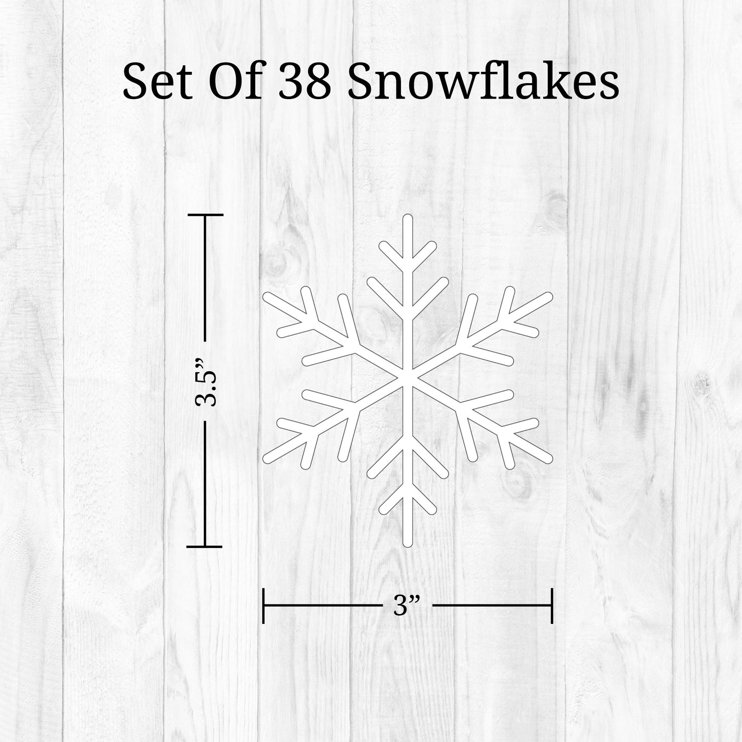 Snowflakes Wall Decals