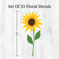 Thumbnail for Bright Wildflowers Wall Decals