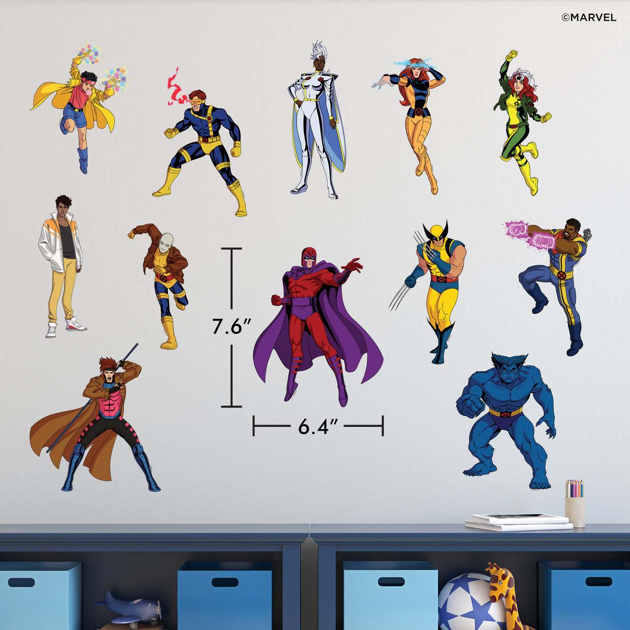 X-Men Group Wall Decals