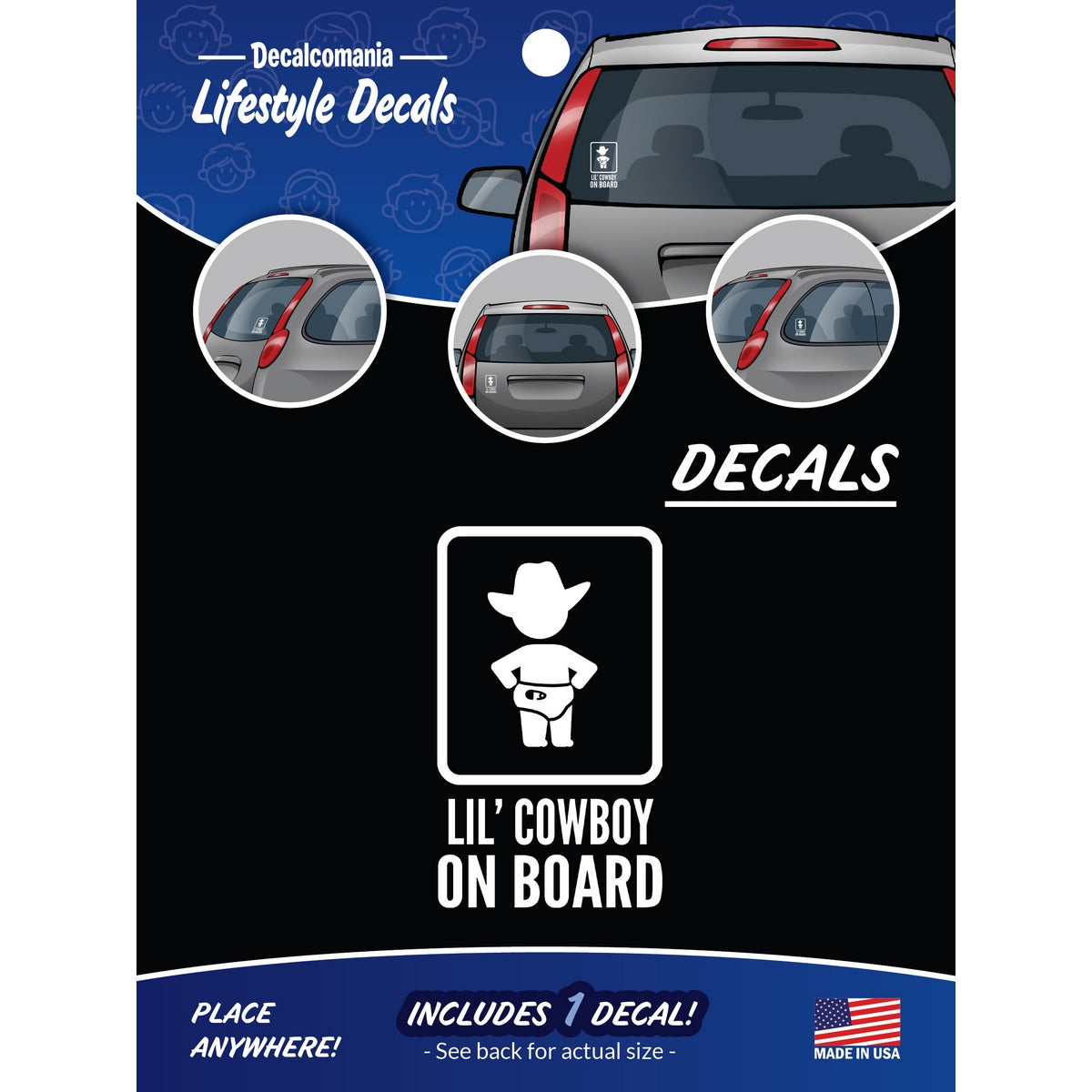 Ladybug Window Decal Sticker, Custom Made In the USA