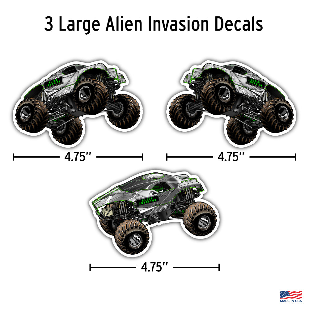 Monster Jam Alien Invasion Value Pack