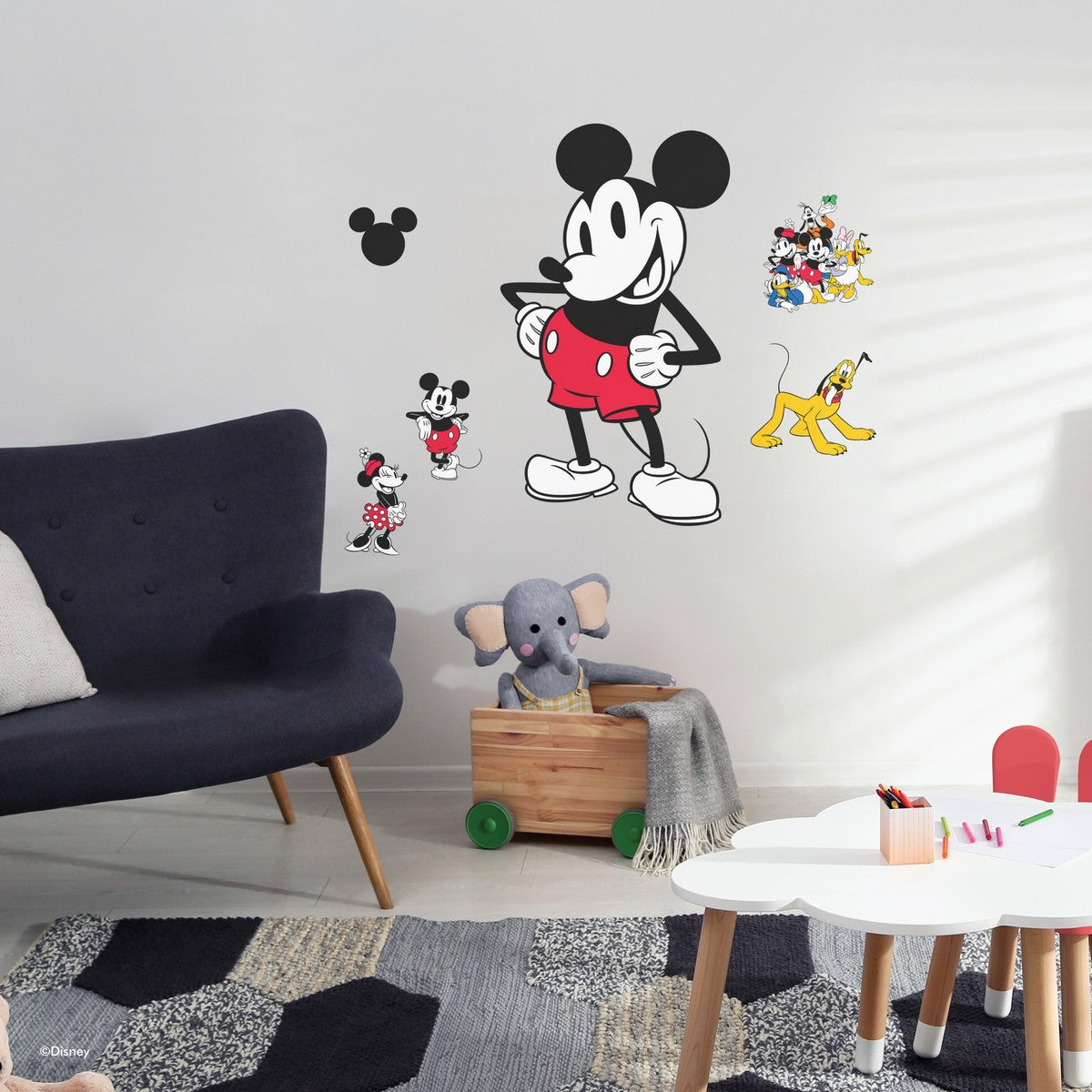 Vintage Disney Stickers- Mickey Mouse