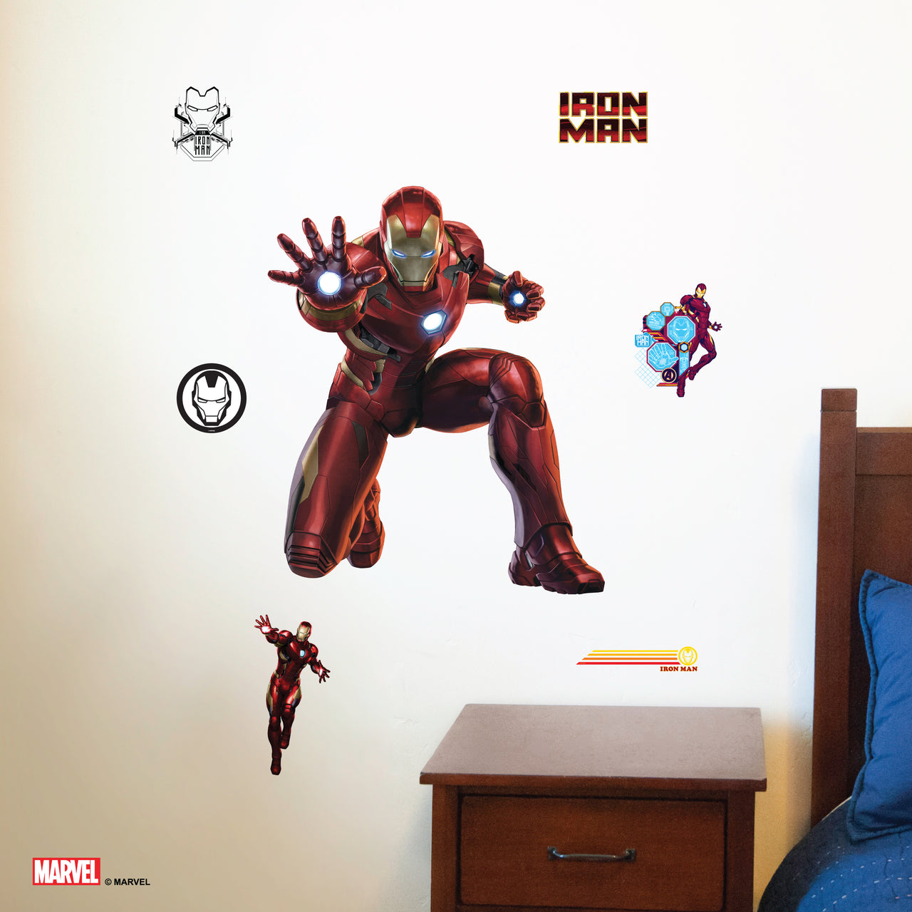 Iron Man Interactive Wall Decal