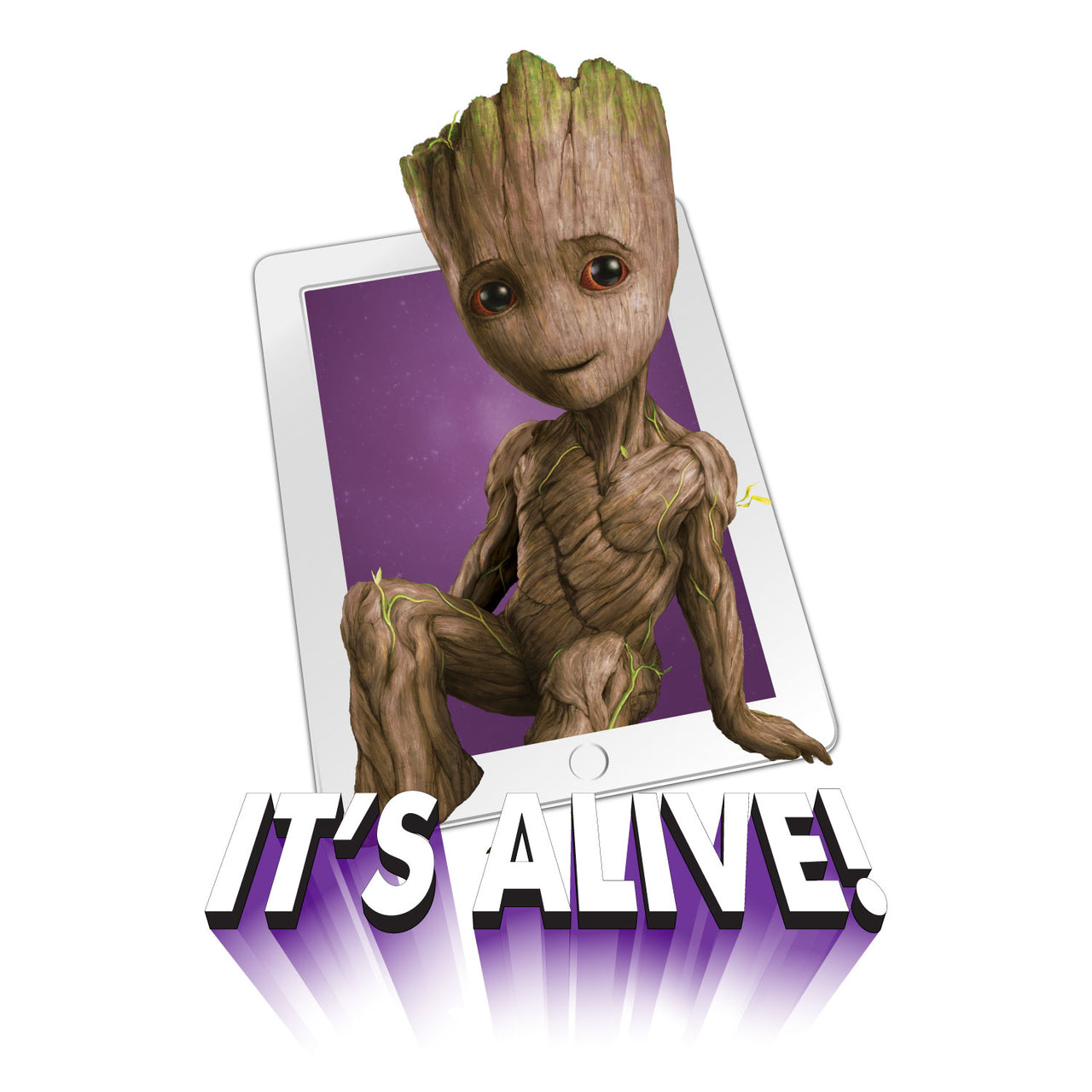 Groot Augmented Reality Decal