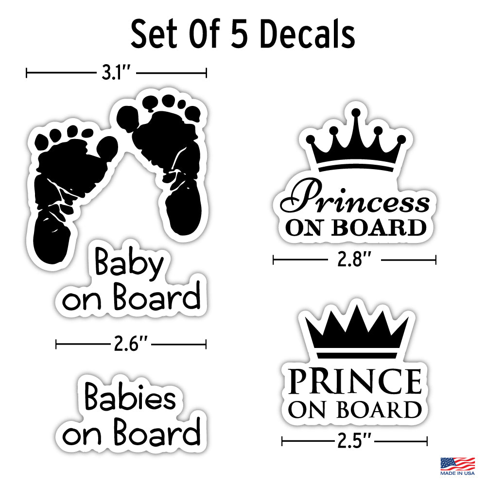 Baby On Board 5 Pc