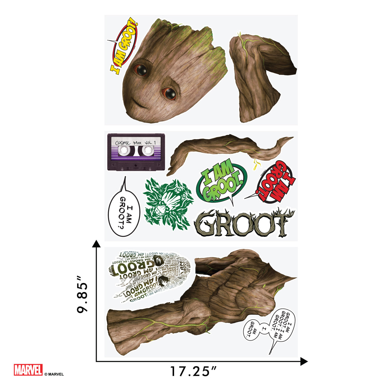 Groot Stickers and Decals