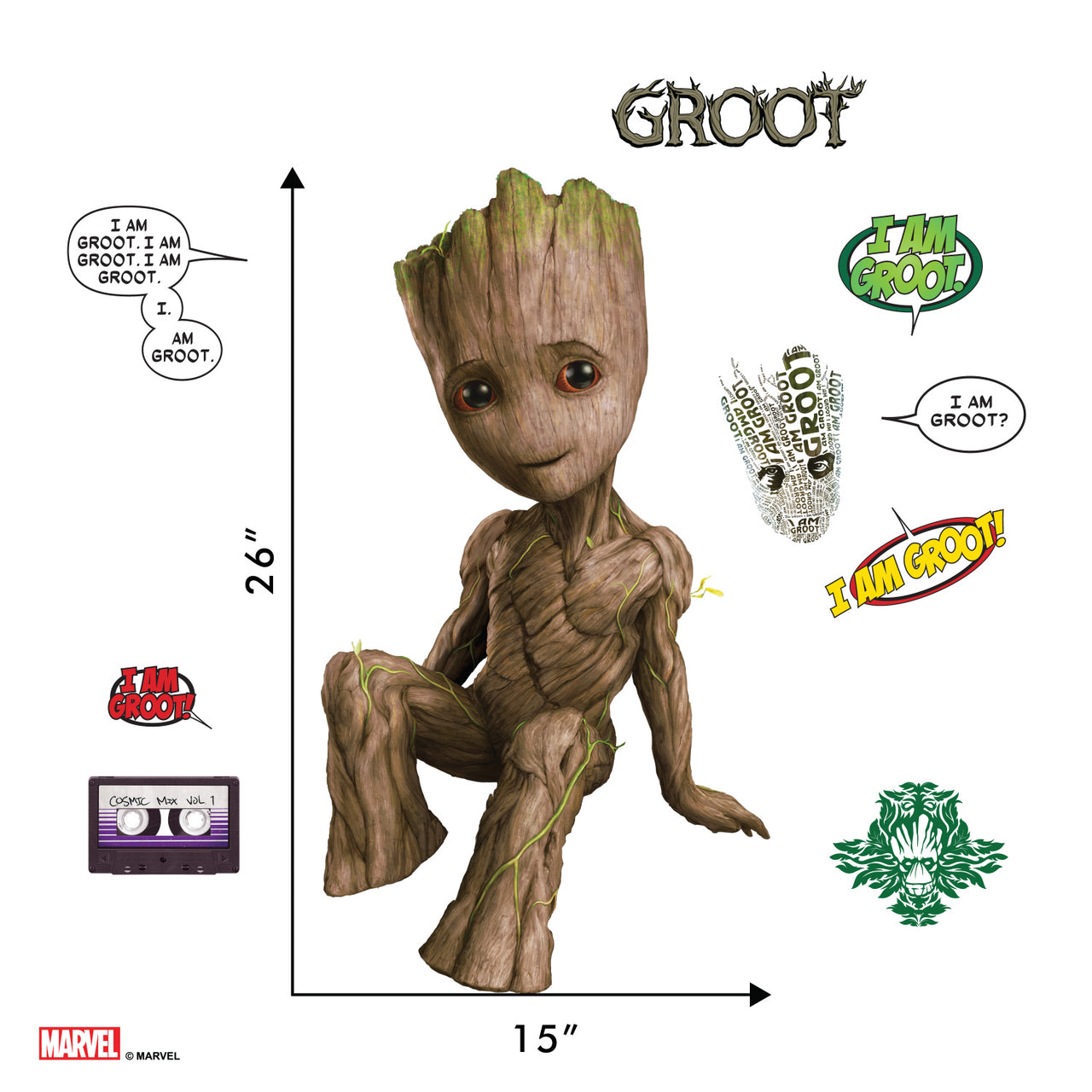Groot Wall Decal