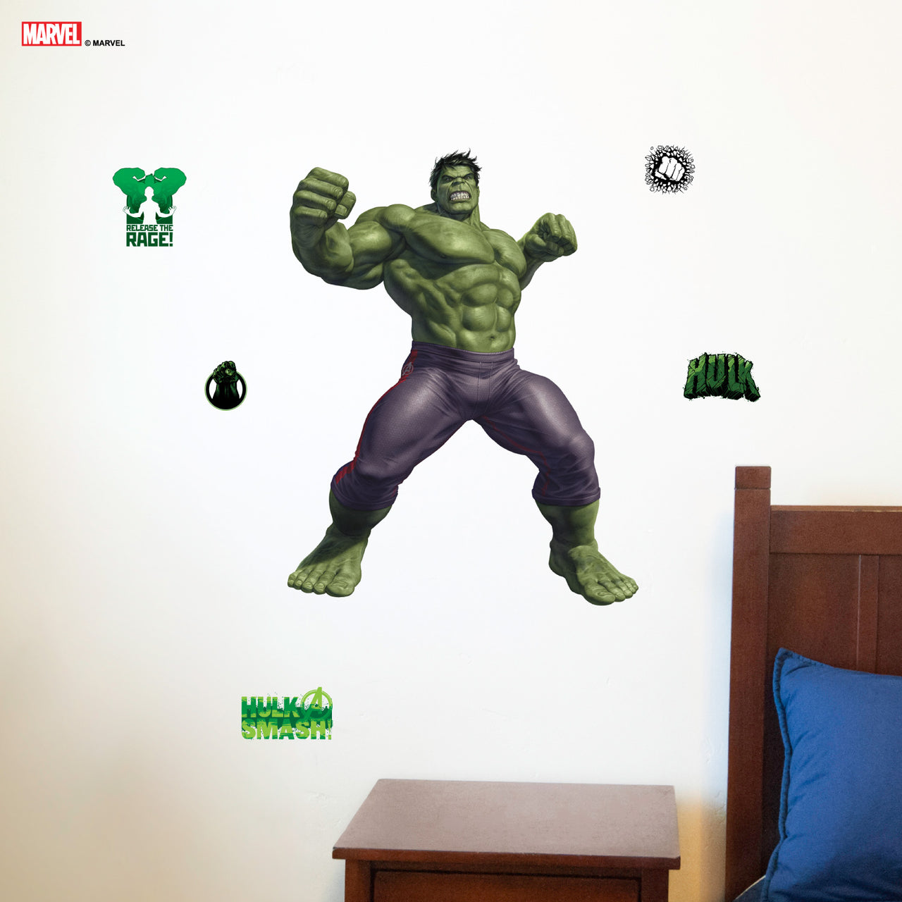 Incredible Hulk Decal
