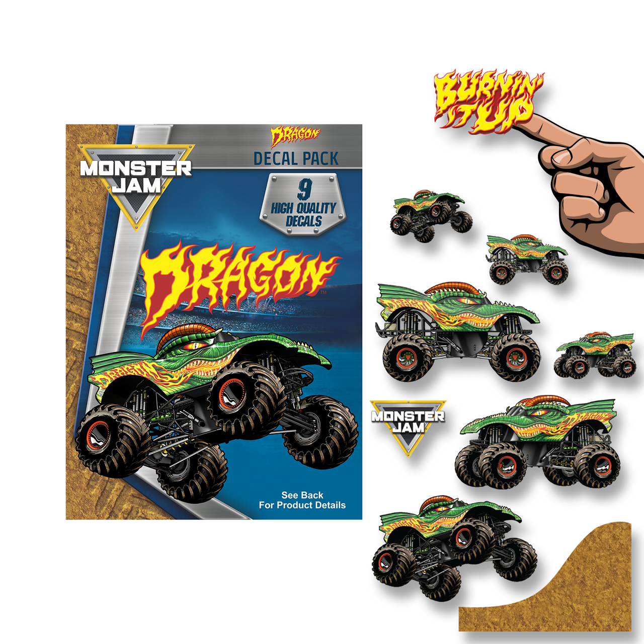 Monster Jam Dragon Value Pack