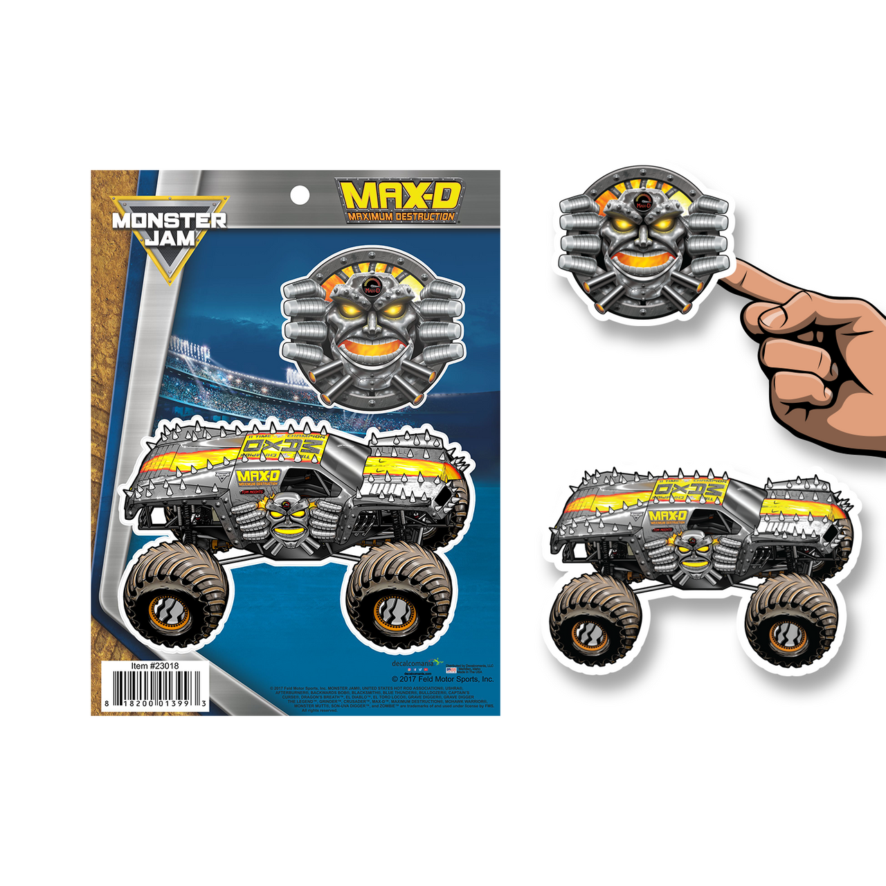 Max Out Sticker Stack Maximum Destruction Monster Truck Schedule