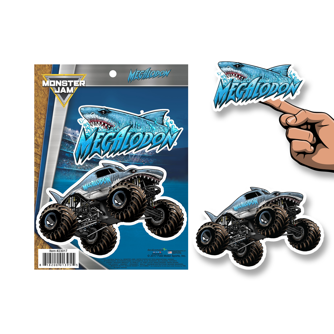 Hot Wheels Monster Jam (2017) El Toro Loco Creatures Toy Truck w